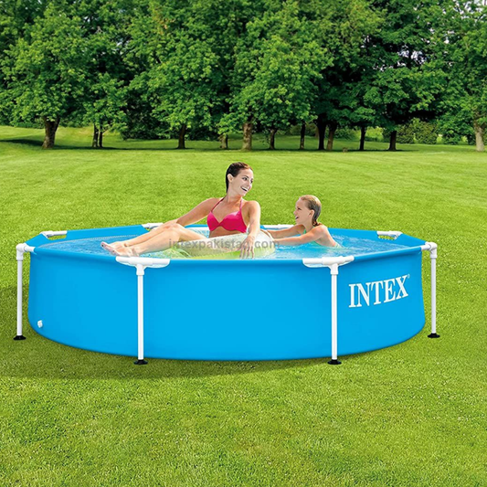 INTEX Swimming Pool Metal Frame 8ft X 20in