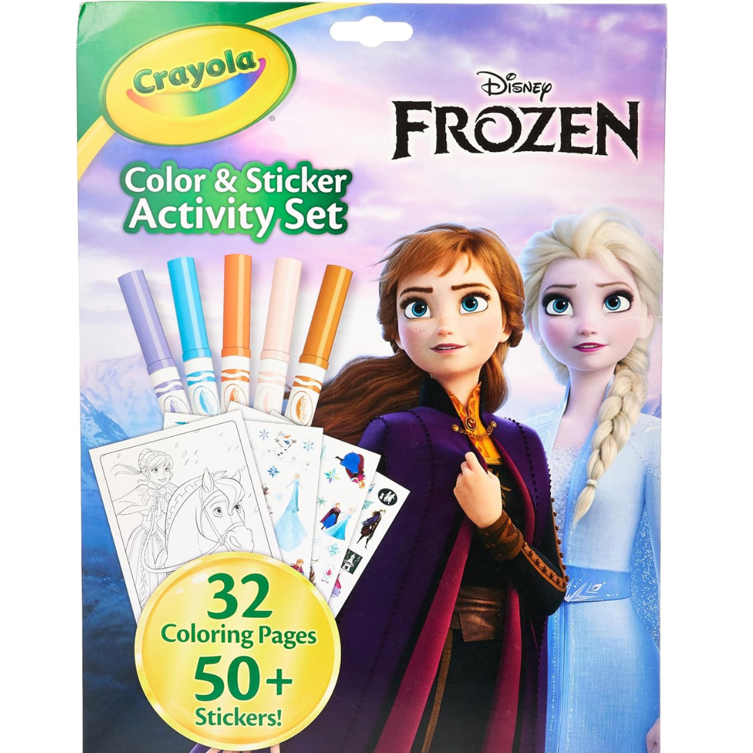 Crayola Colour & Sticker Activity Set Frozen Charactor
