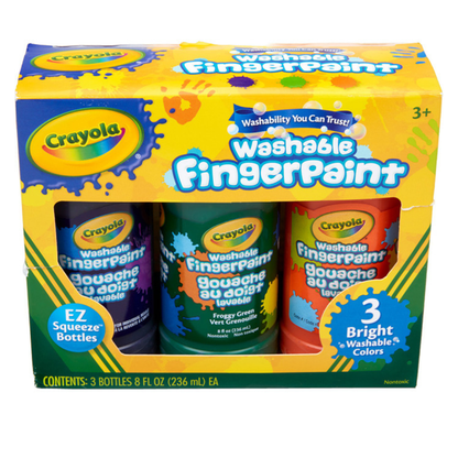 Crayola Washable Finger Paint Best Painting Set Gift