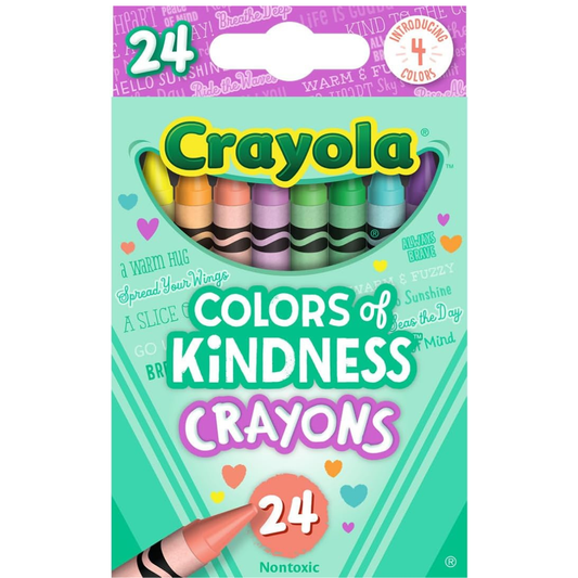 Colors of Kindness Crayons Pack Of 24 Crayola Crayons
