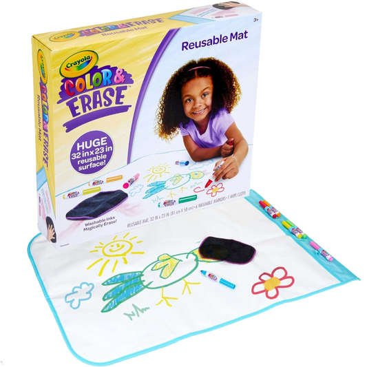 Crayola Color and Erase Mat Washable Markers