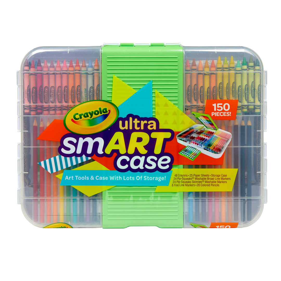 Crayola Ultra Smart Case Colour Box For Kids Art Kits For Kids