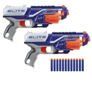 Nerf N-Strike Elite Disruptor Pack Of 2 Gun For kids