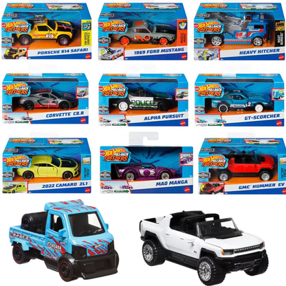 Hot Wheels Pull-Back Speeders Toy Car In 1:43 Scale (Assorted) Random Car Send