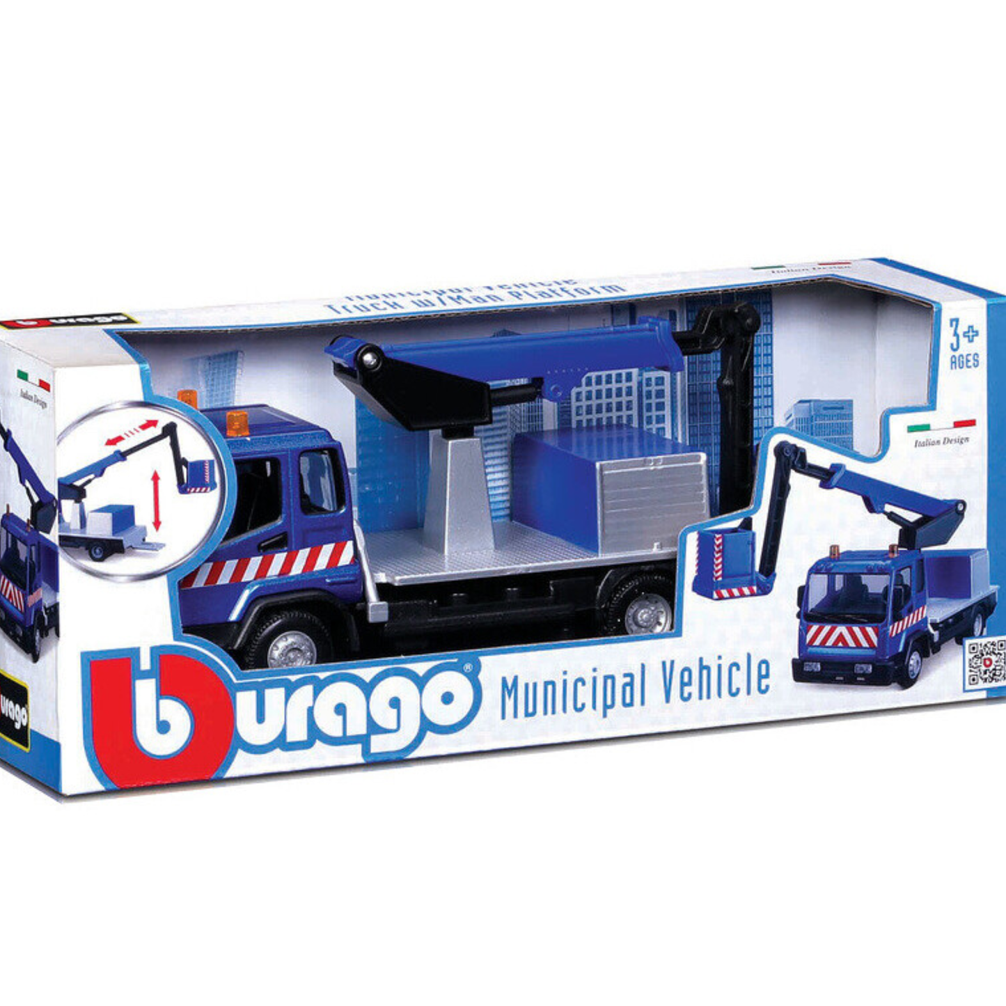 BBURAGO 1/43 Municipal Vehicles Collection Assorted(Colour and Design May Vary)