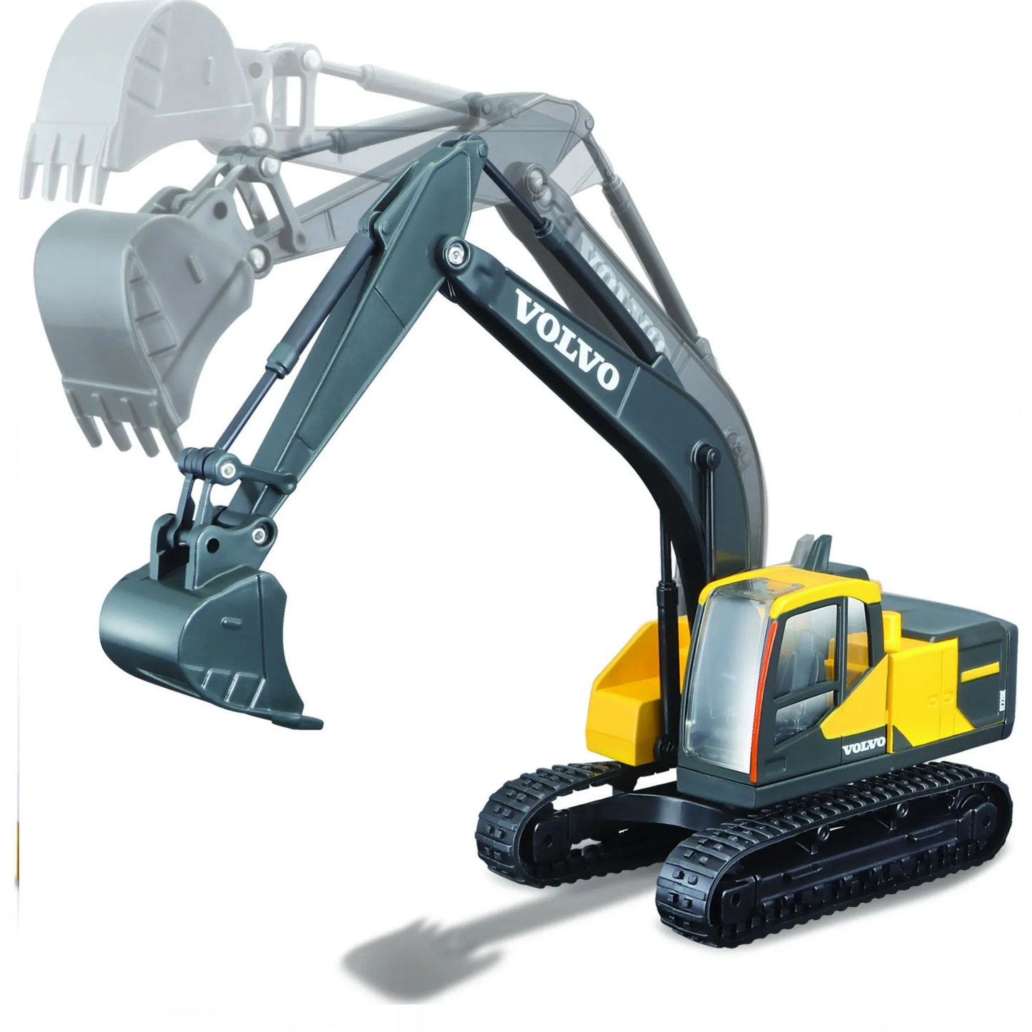Bburago Volvo Excavator Model Digger Construction Toy Excavator For Kids