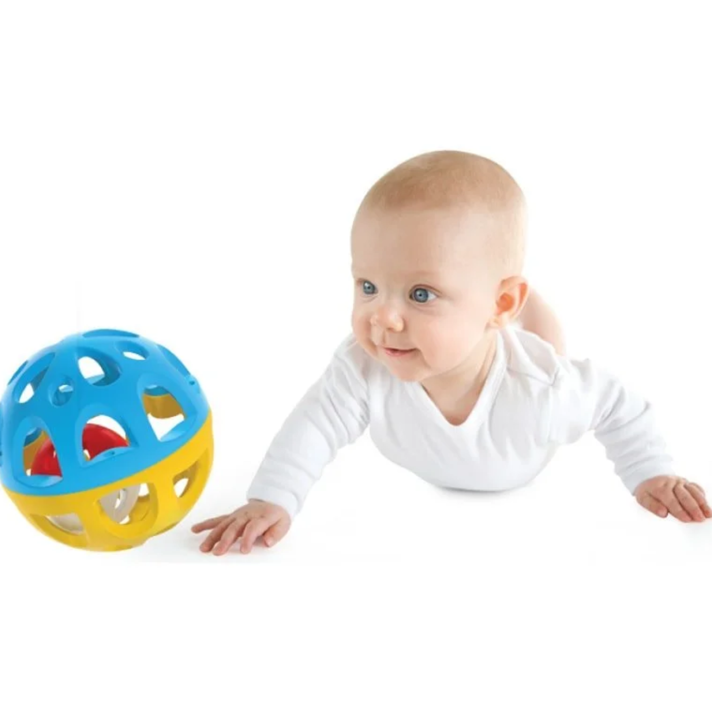 Winfun Easy Grasp Rattle Ball Toy For New Born Baby Gift For New Born