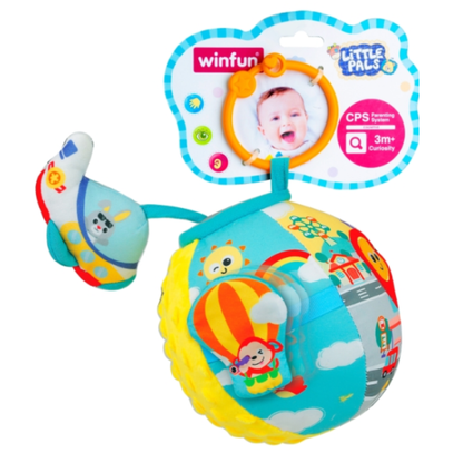 Winfun Lil' Traveler Activity Ball Activity Toys For Todler Rattle Ball Toy