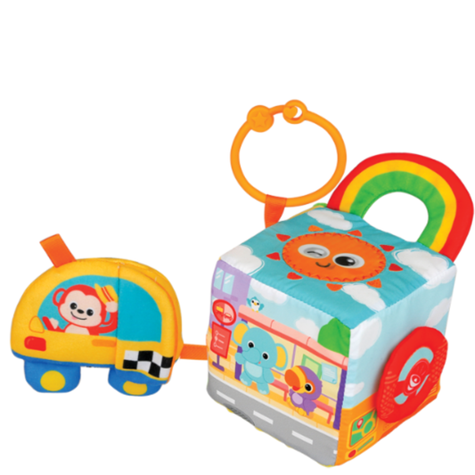 Winfun Soft On The Move Activity Cube Toy for Kids