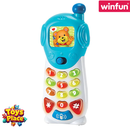 Winfun Light Up Talking Phone Music Toy For Kids