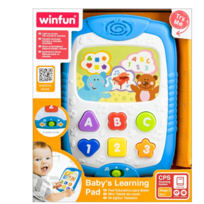 Winfun Baby's Learning Pad Educational Toy with Lights & Sounds