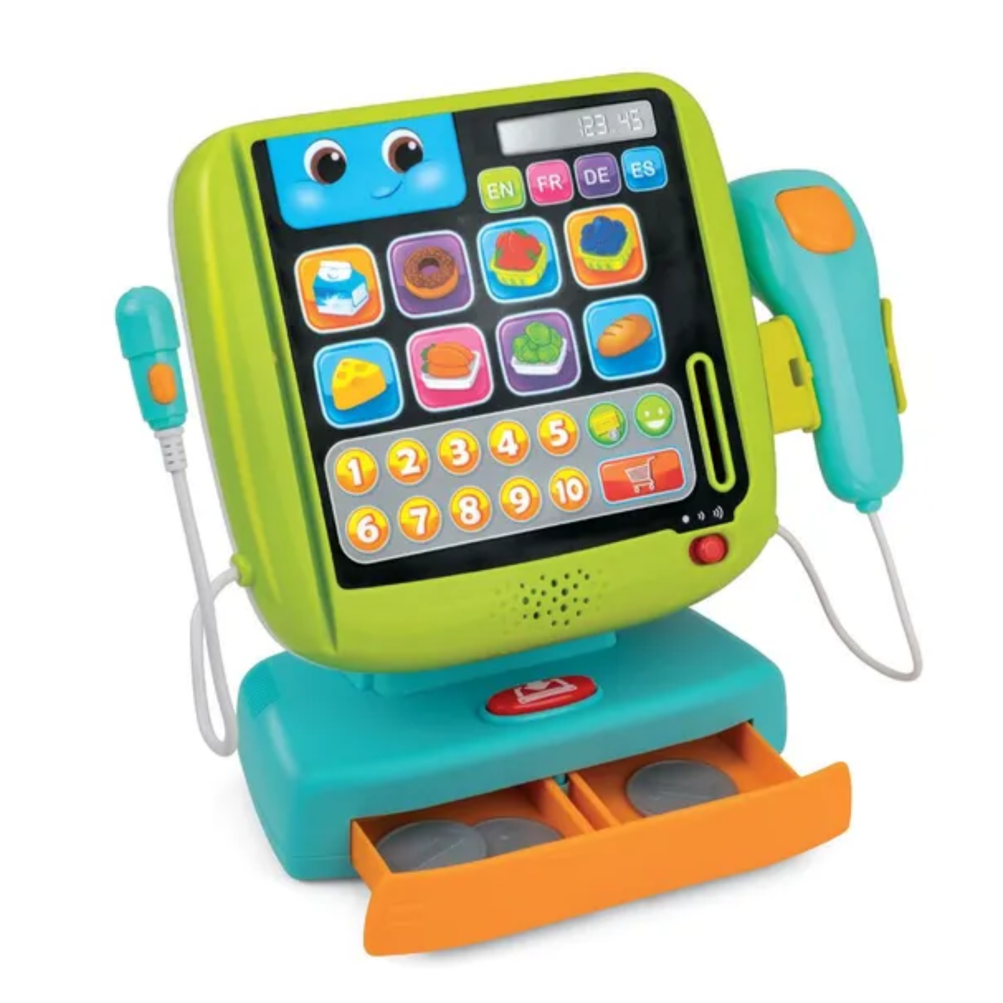 WinFun Count & Play Cash Register Set Toy For Kids Activity Cash Register Toy