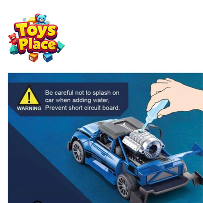 Rc Racing Car Remote Control  Truck with Light Smoke Spray  Car For kids 1:20 Scale(Colour May Vary)