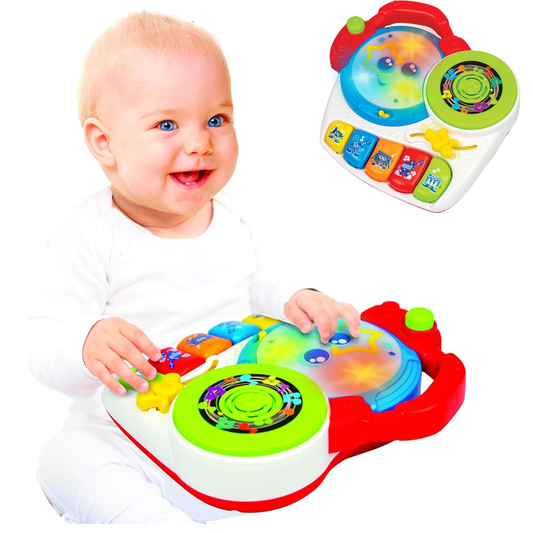 Winfun Magic Lights DJ Mixer Musical Toy For Kids Activity Toy For Todler