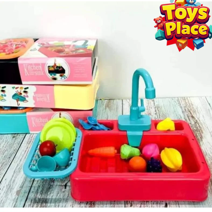 Kitchen Sink toy with Running Water For Kids Kitchen Set Toy