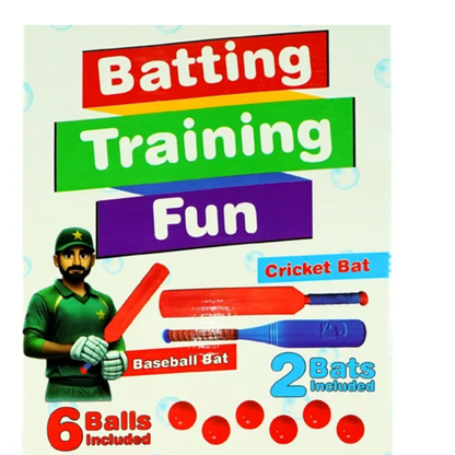 Cricket Batting Training Fun Toy For Kids Batting Training Fun Sports Play Set