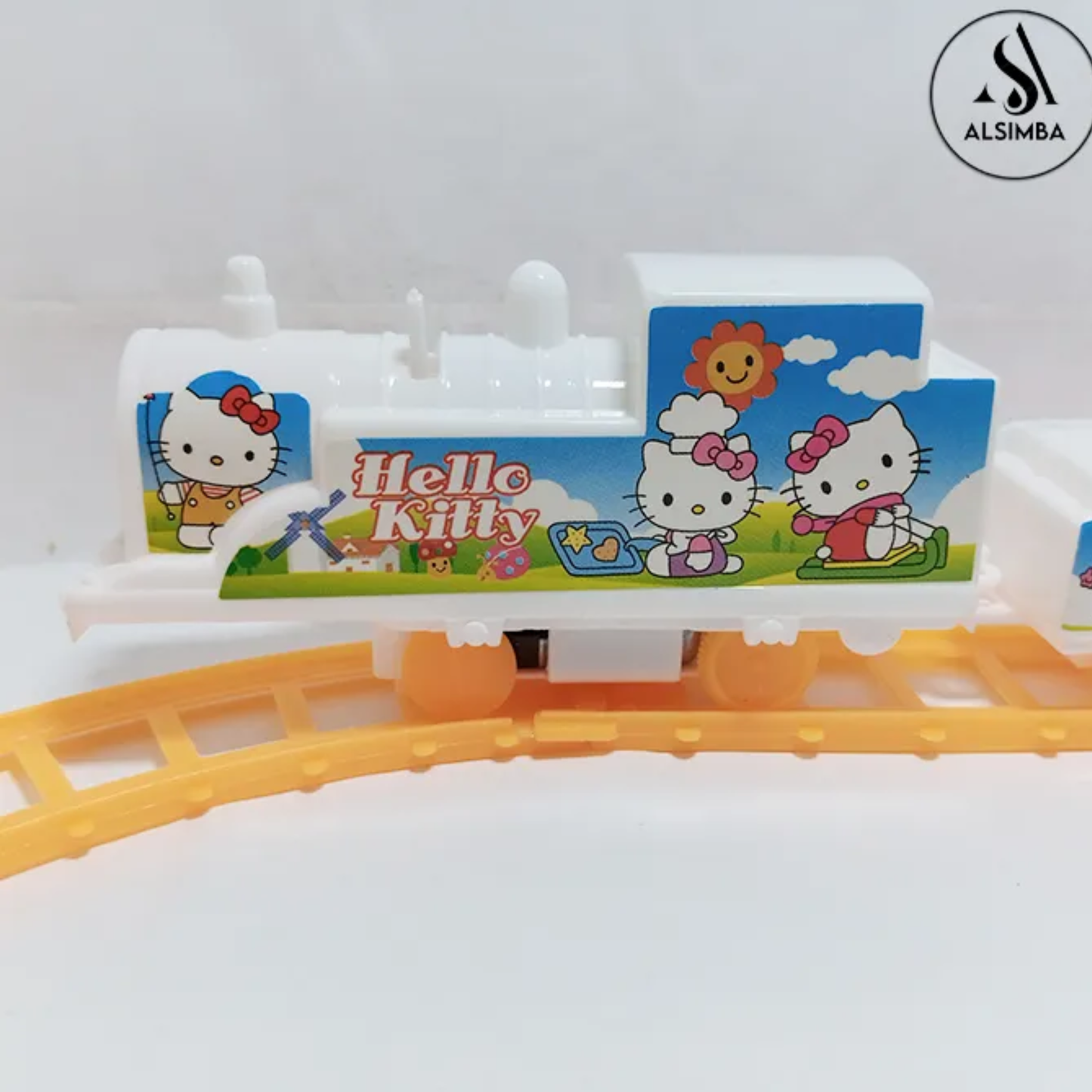 Hello Kitty Electric Train Set Toy For Kids Train Set for Toddlers