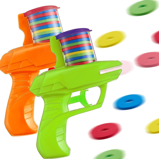Single Foam Disc Launcher Gun Flying Disc Shooting Gun