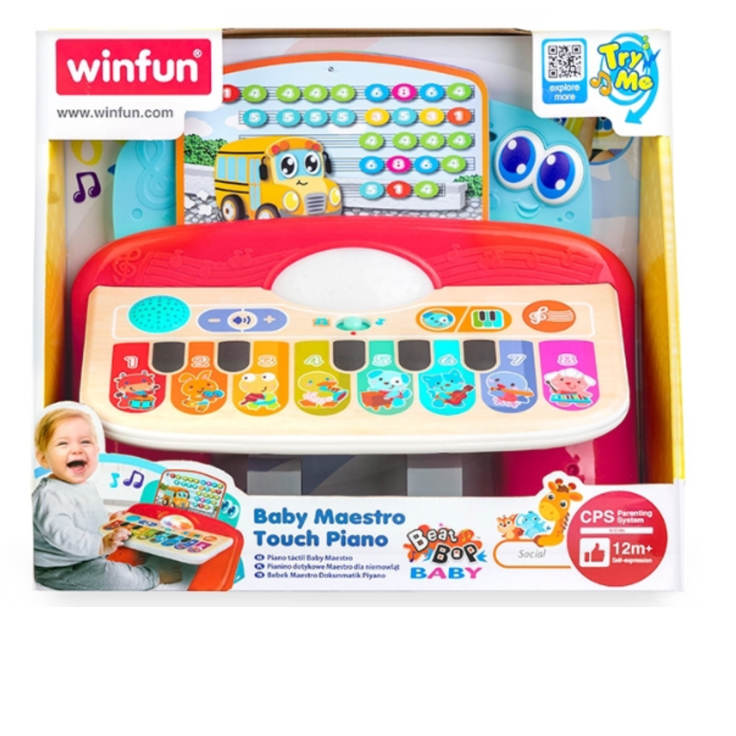 Winfun Baby Maestro Touch Piano For Kids Music Toy For Kids