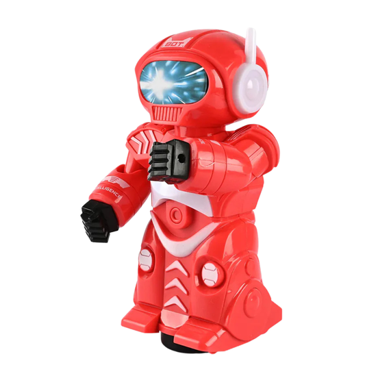 Musical Dancing  Robot Toy with Flashing Lights Action Zr160 (Colour May Vary)