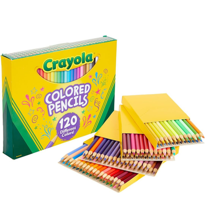 Crayola 120 Count Colored Pencils
