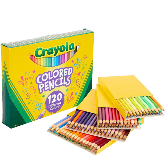 Crayola 120 Count Colored Pencils