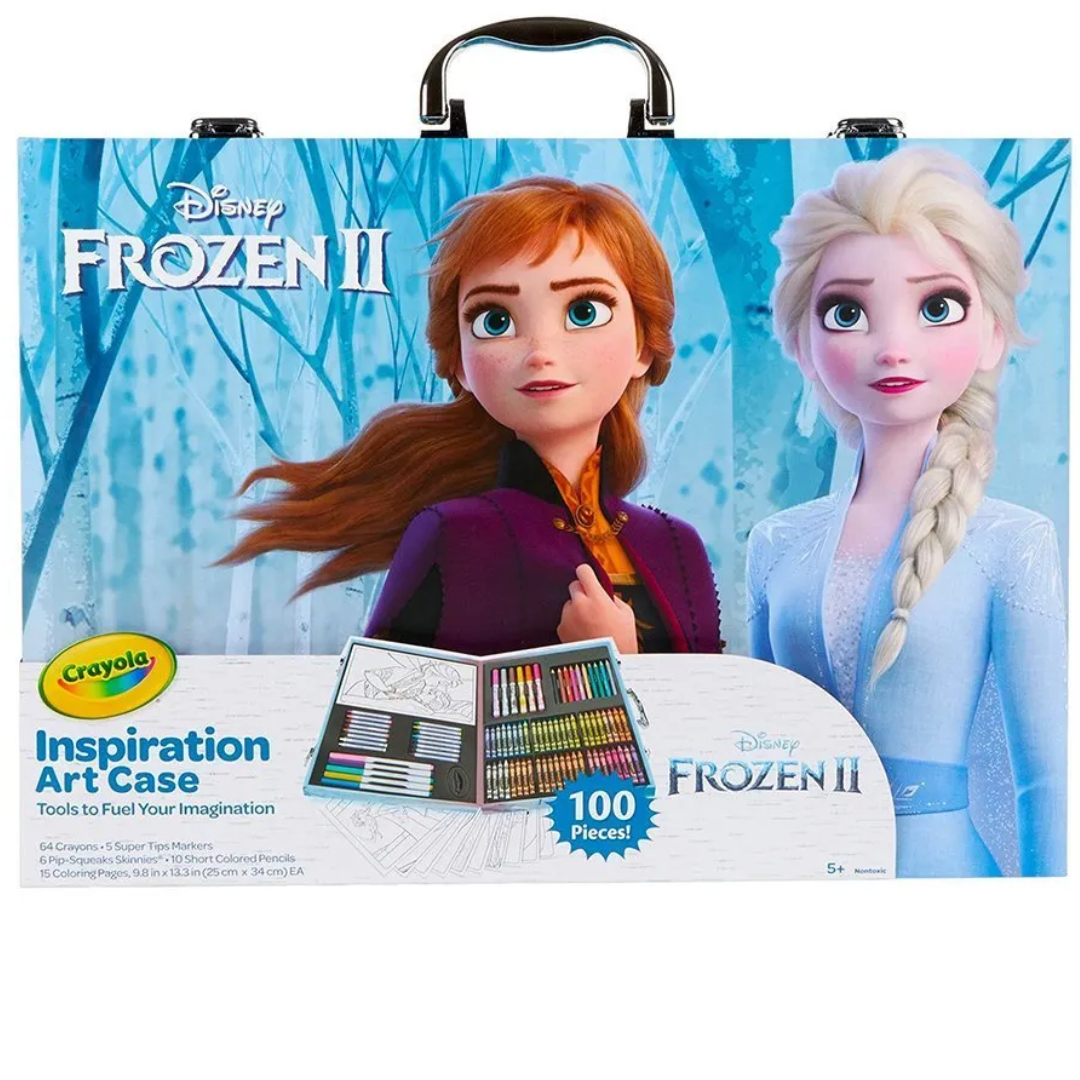 Crayola Frozen Inspiration Art Case Frozen Colour Box For Girl