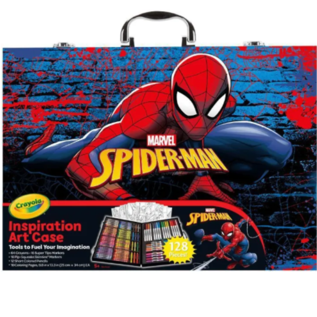 Crayola Inspiration Art Case Spiderman Colour Box For Kids