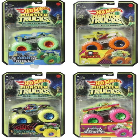 Hot wheels  Mattel Monster Truck Toy For Kids Multicolour (Assorted)