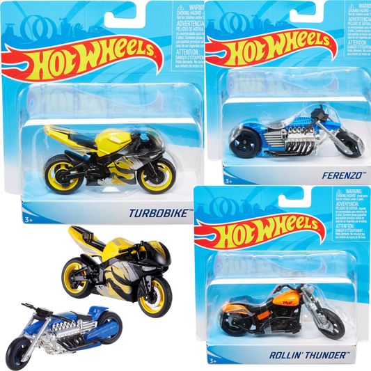 Mattel Hot Wheels 1:18 Motorcycle Assortment (Random Model)