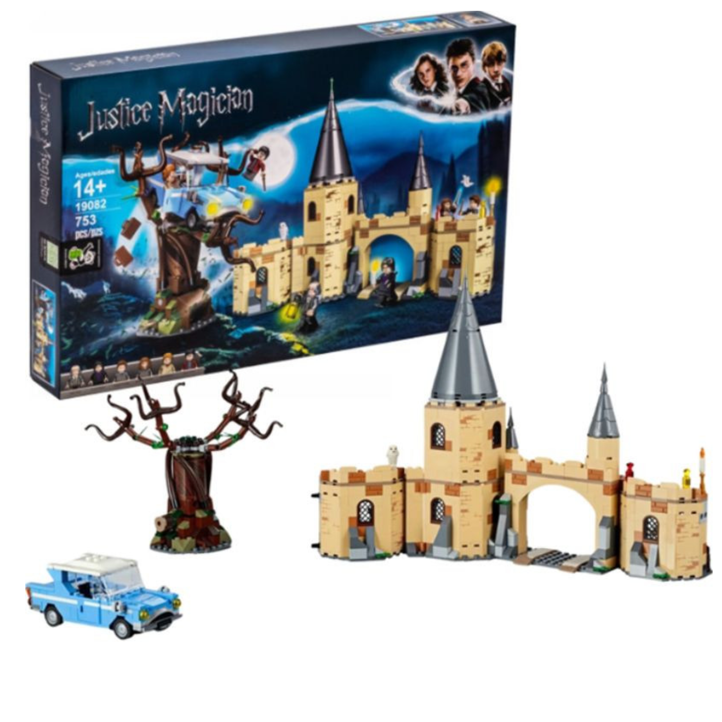 Harry Potter Justice Magician Blocks Set For Kids Blocks Set For Kids  753 Pcs