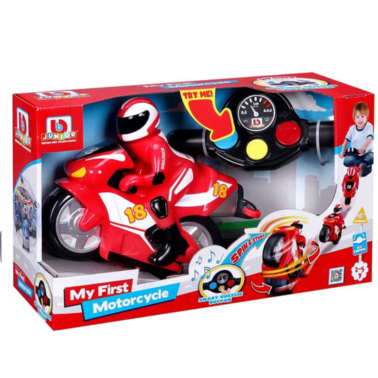 Bburago Junior My First MotorCycle Remote Control Motorbike For Kids