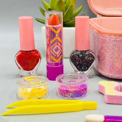 Washable Makeup Cosmetic Beauty Set Bag Toy For Girls || Makeup Toy For Girls