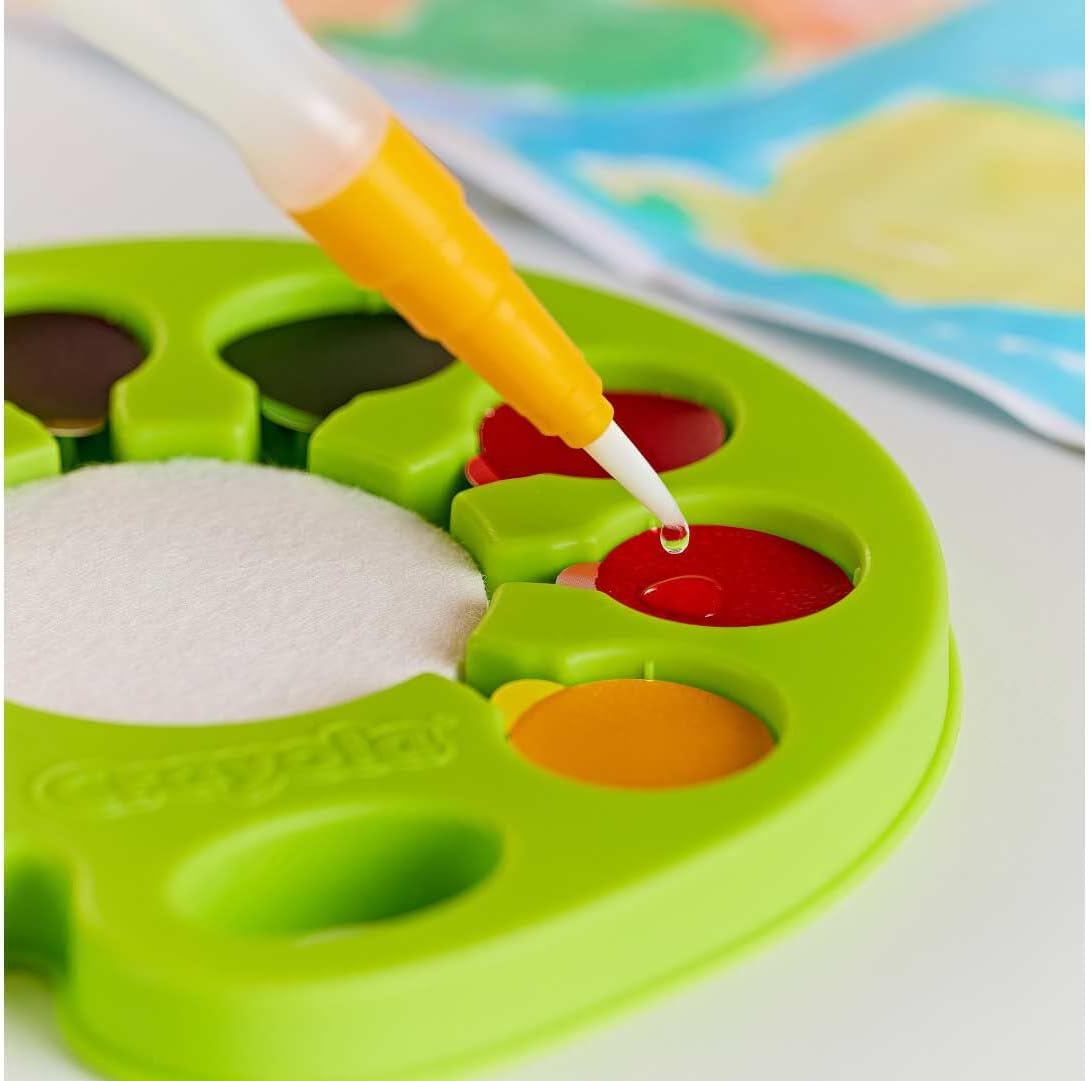 Crayola Washable Pop & Paint Watercolor Palette