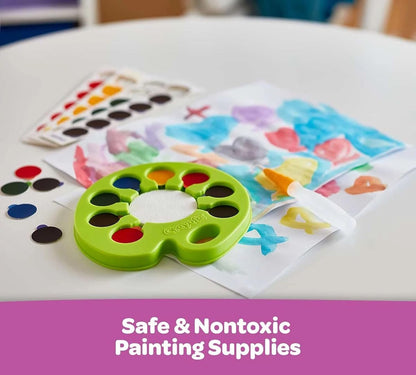 Crayola Washable Pop & Paint Watercolor Palette