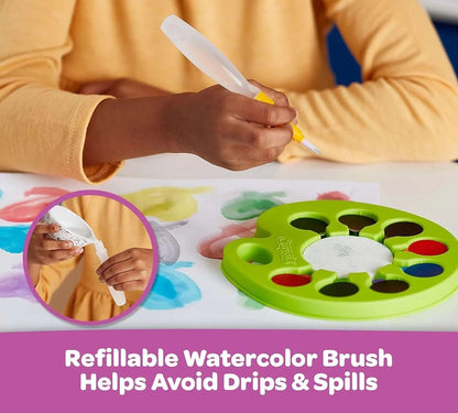 Crayola Washable Pop & Paint Watercolor Palette
