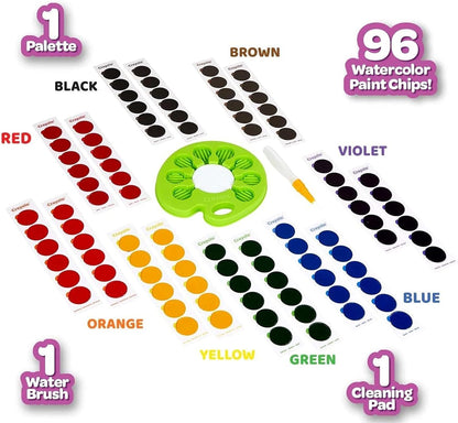 Crayola Washable Pop & Paint Watercolor Palette