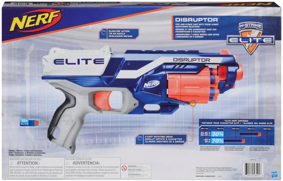 Nerf N-Strike Elite Disruptor Pack Of 2 Gun For kids