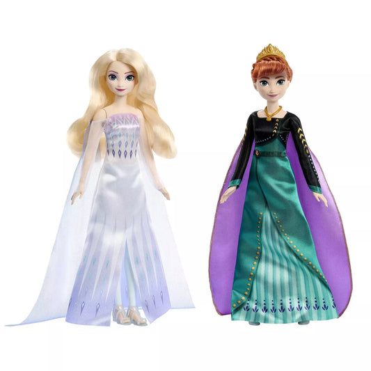 Disney Frozen Toys  Anna And Elsa Dressing Dolls For Kids Disney Frozen Queen Anna & Elsa