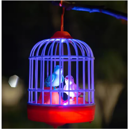 Voice-Controlled Talking Bird Toy with Cage ||Talking Birds Cage WIth Music Toy For Kids