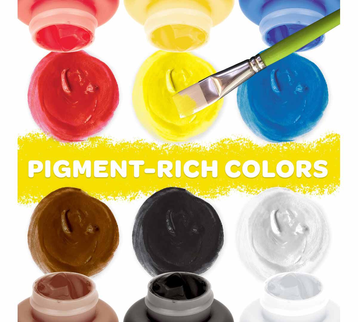 Crayola Acrylic Paints 6 Count