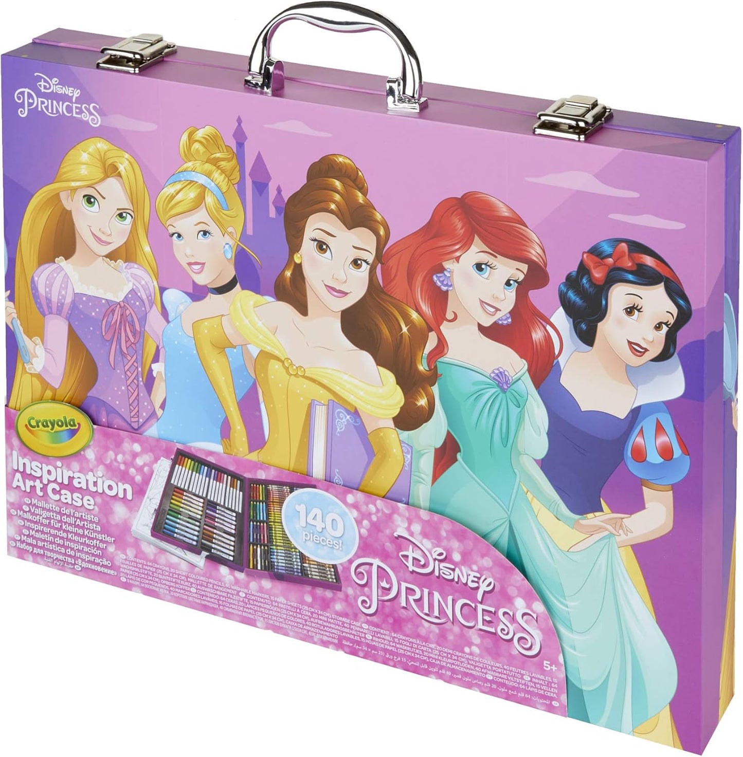 Crayola Disney Princess Art  Case Colour Box For Girls