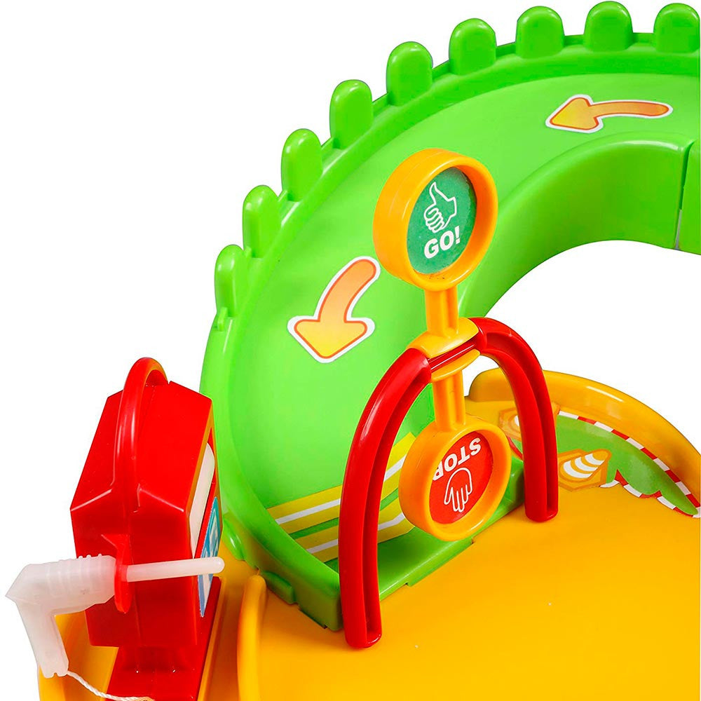 Bburago Junior Complete set with game track  Ferrari Test Track Music Toy For Todler