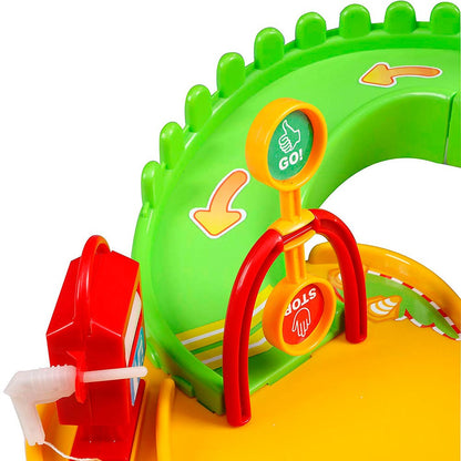 Bburago Junior Complete set with game track  Ferrari Test Track Music Toy For Todler