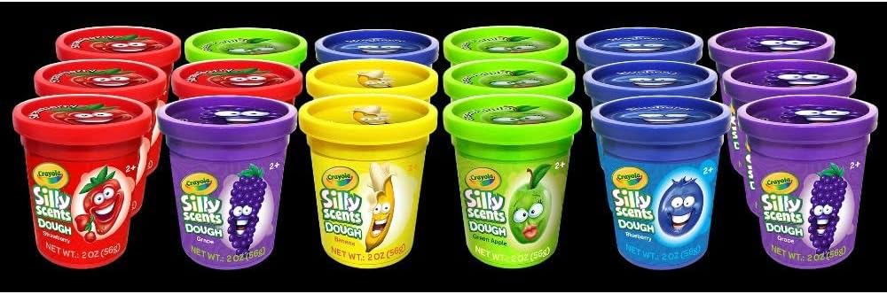 Crayola School Bus Silly Scents Sand Dough For Kids