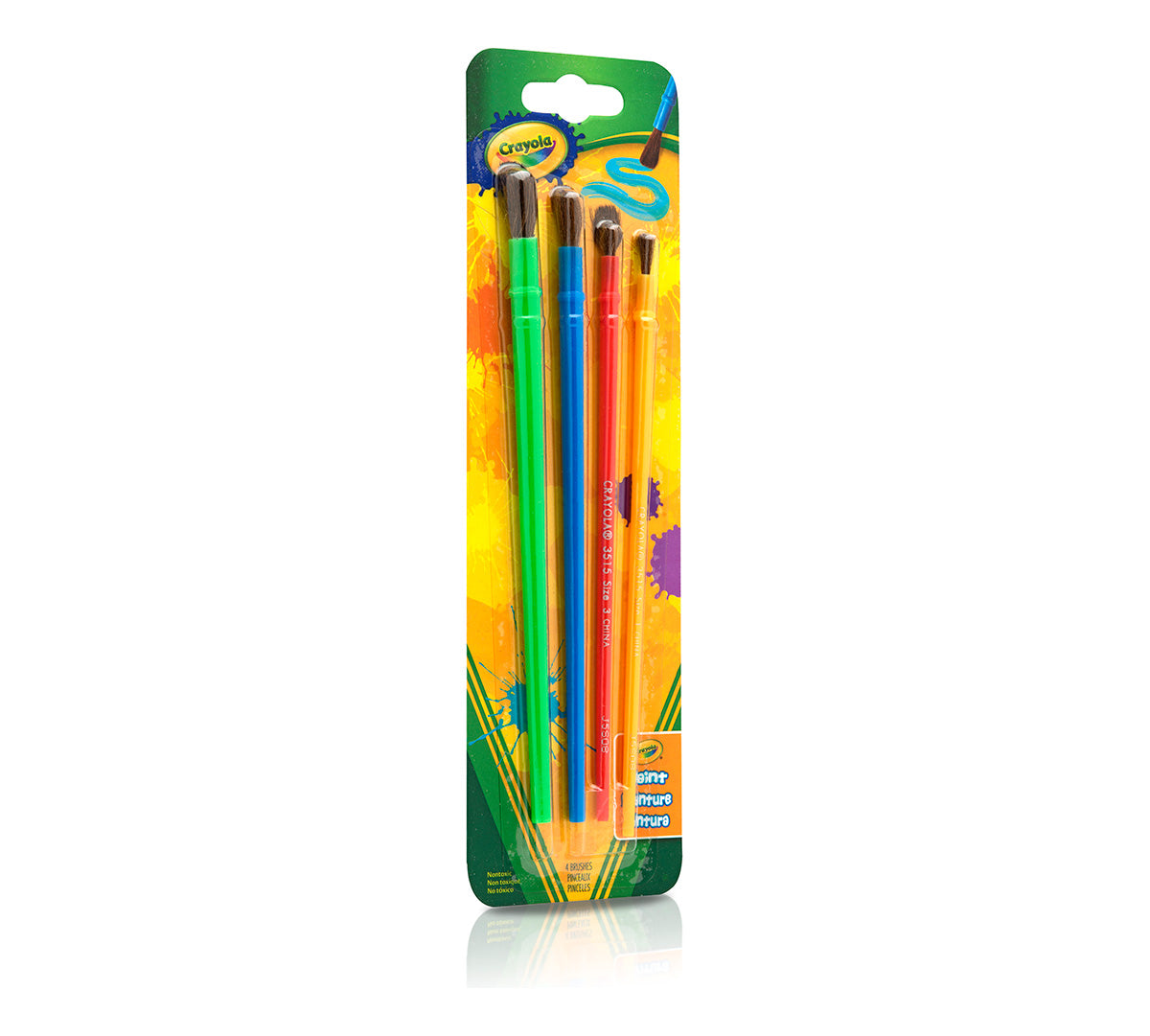 Crayola Paint Brush Set 4 Brush