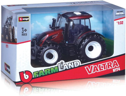 Bburago Valtra Tractor Metal Vehicle Farm Tractor For Kids