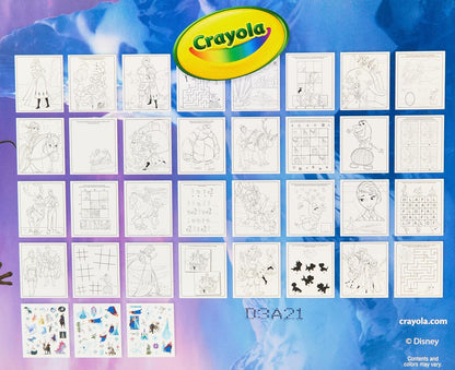Crayola Colour & Sticker Activity Set Frozen Charactor