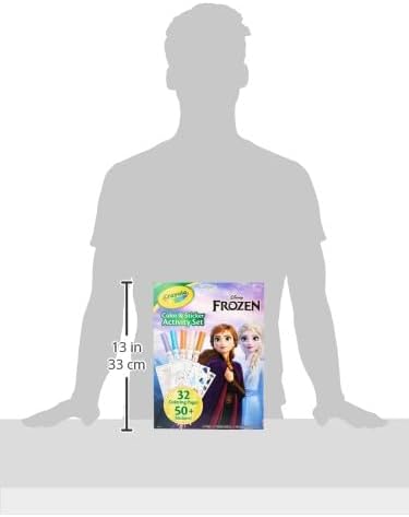 Crayola Colour & Sticker Activity Set Frozen Charactor