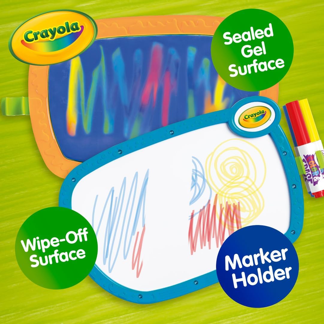 Crayola 2-in-1 Doodle Board for Toddlers Educational Toddler Toy